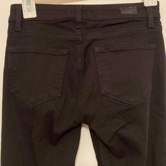 Paige Verdugo Ultra Skinny Black Overdye Size 26 - Picture 6 of 7